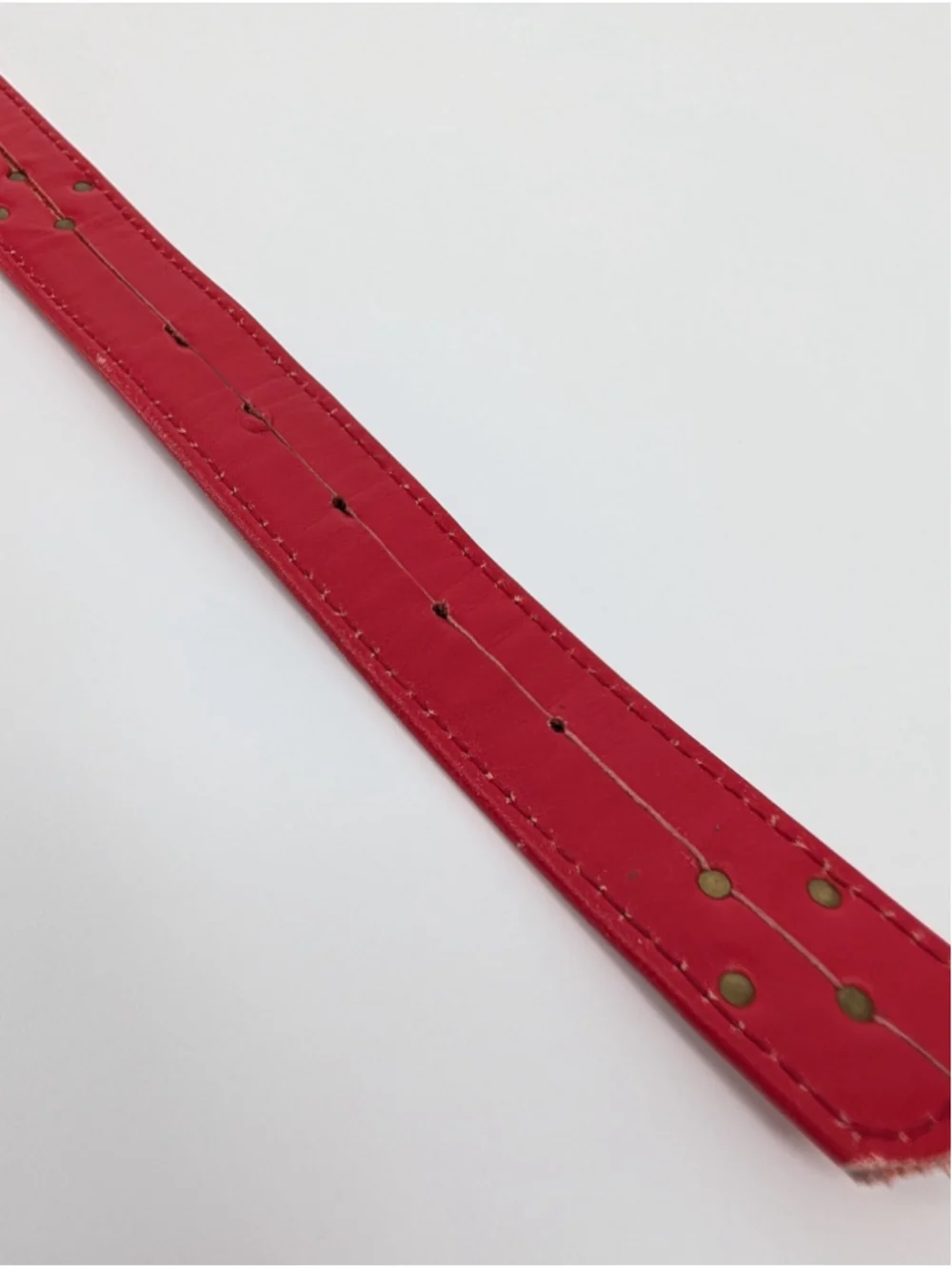 Vintage Red Gold Lion Medallion Studded Belt 90 Statement Baroque 29.5-33.5